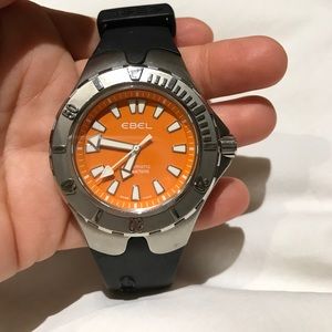 Authentic Ebel aquatica rubber band watch