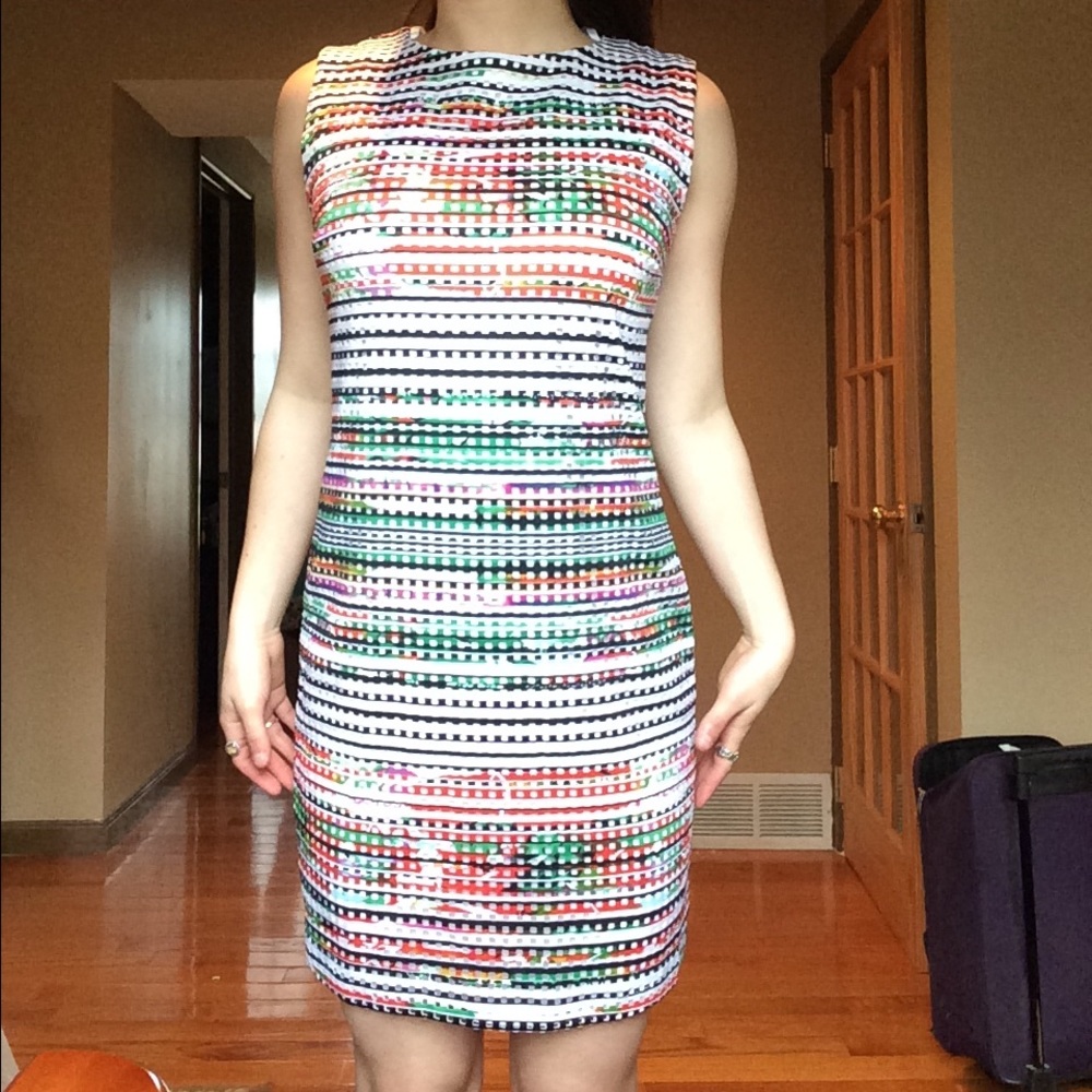 Multicolored summer dress