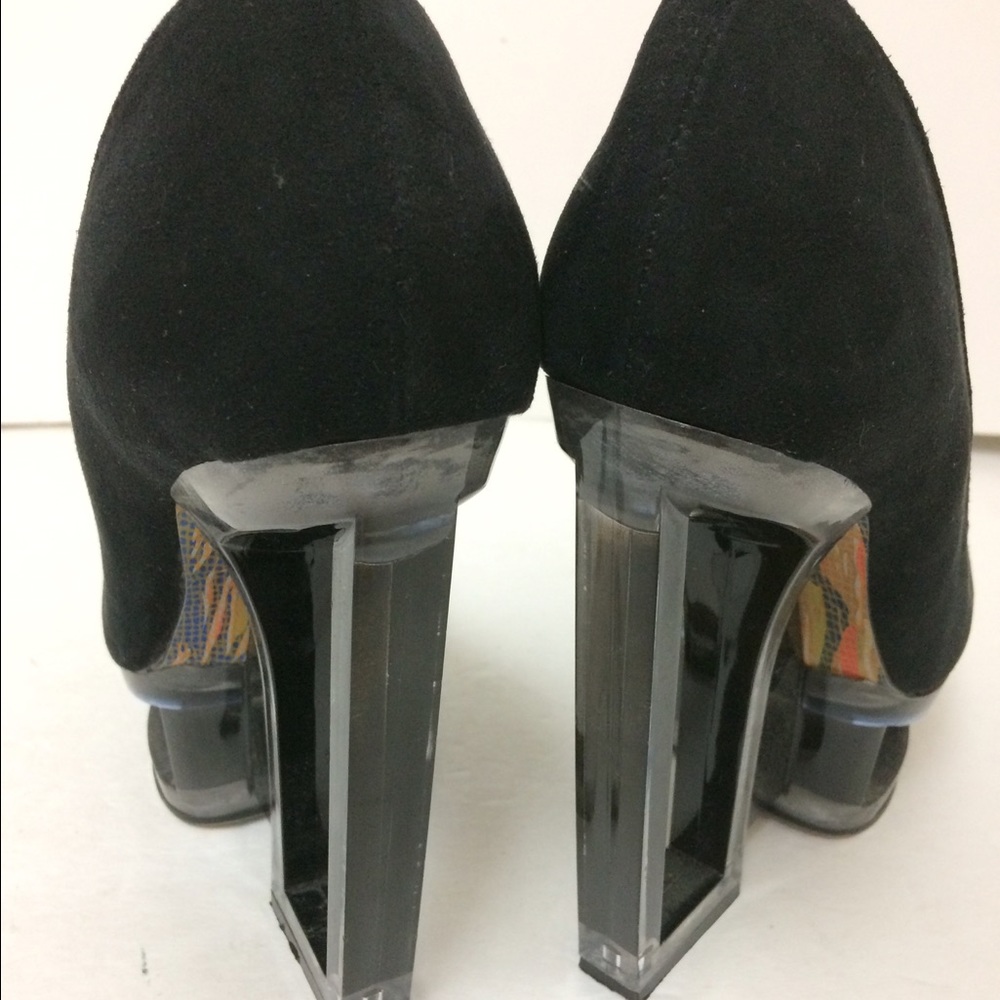 lucite shoes