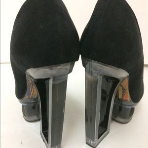 lucite shoes