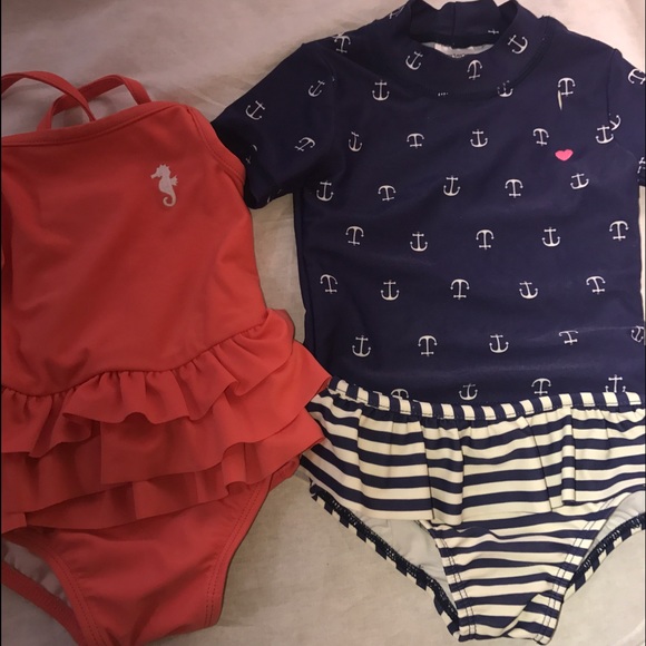 18 month Carters Swim Suits - Picture 3 of 4