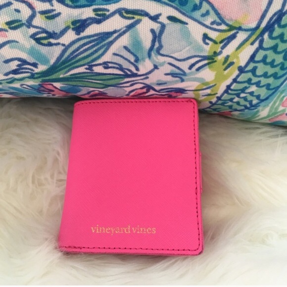 Vineyard Vines Accessories - Vineyard Vines Hot Pink Wallet