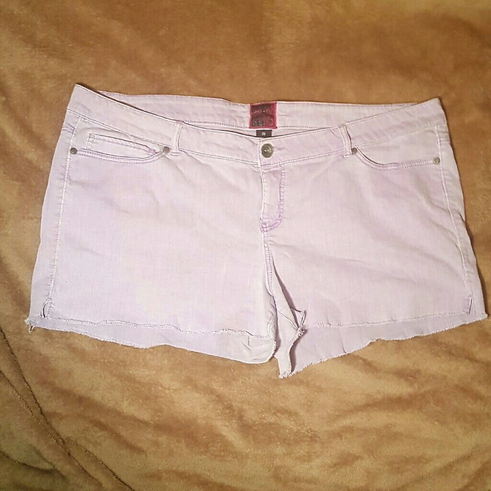 Lavender shorts