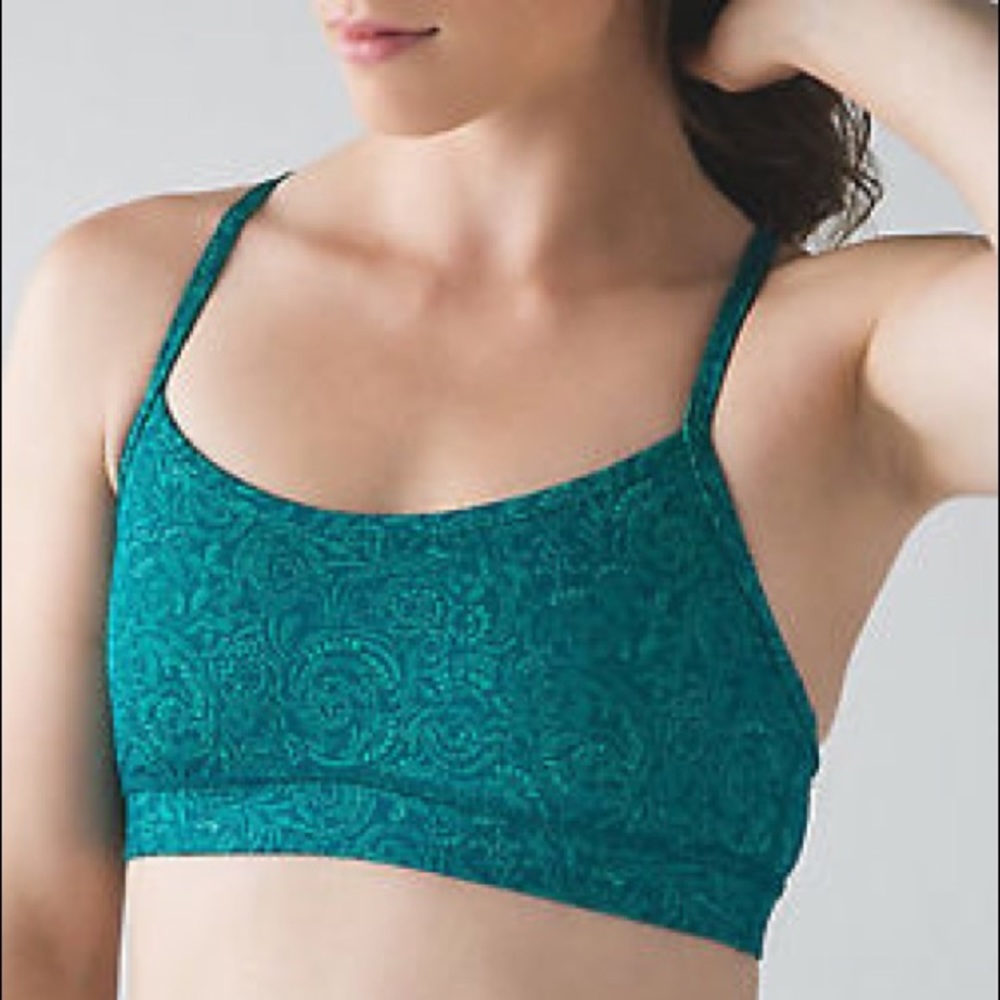 Teal Lululemon Sports Bra
