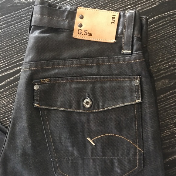 ⭐️PRICE ⬇️ G-STAR RAW 3301 Men's Jeans 30W x 32L - Picture 2 of 4