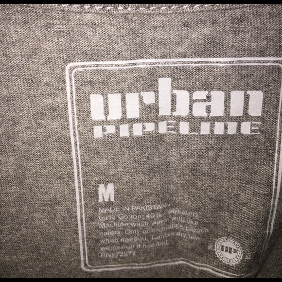 Grey urban pipeline T-shirt - Picture 2 of 2