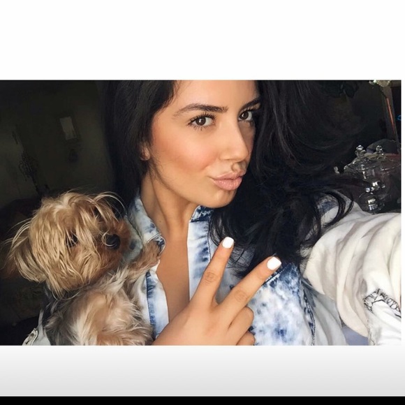 Died jean blouse - Picture 1 of 1