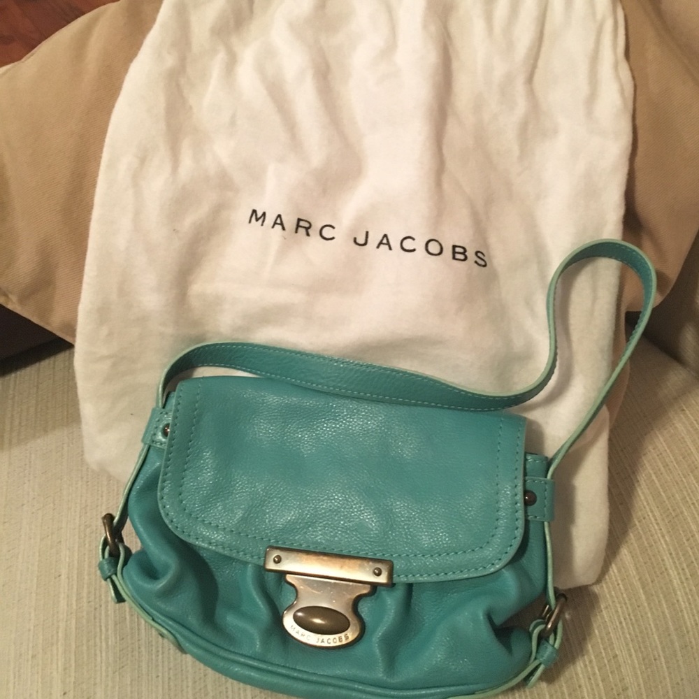 Marc Jacobs small robin egg blue bag