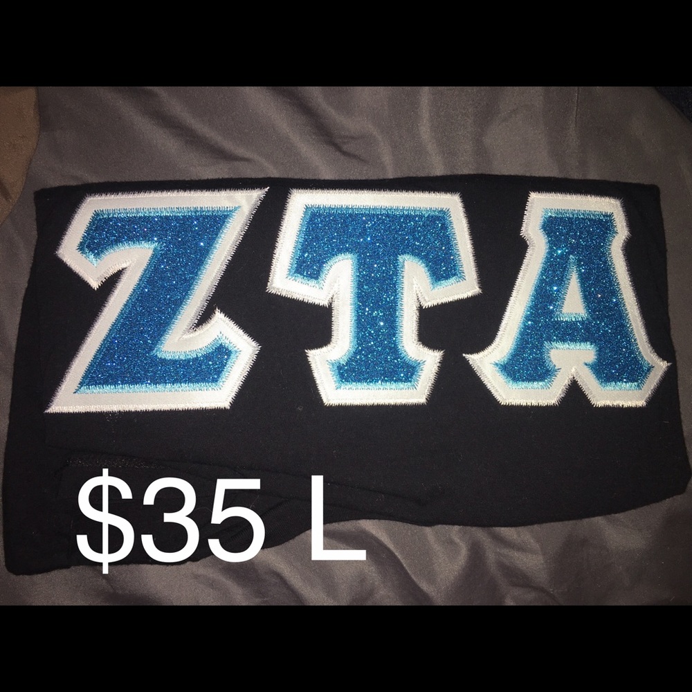 ZTA letter shirt