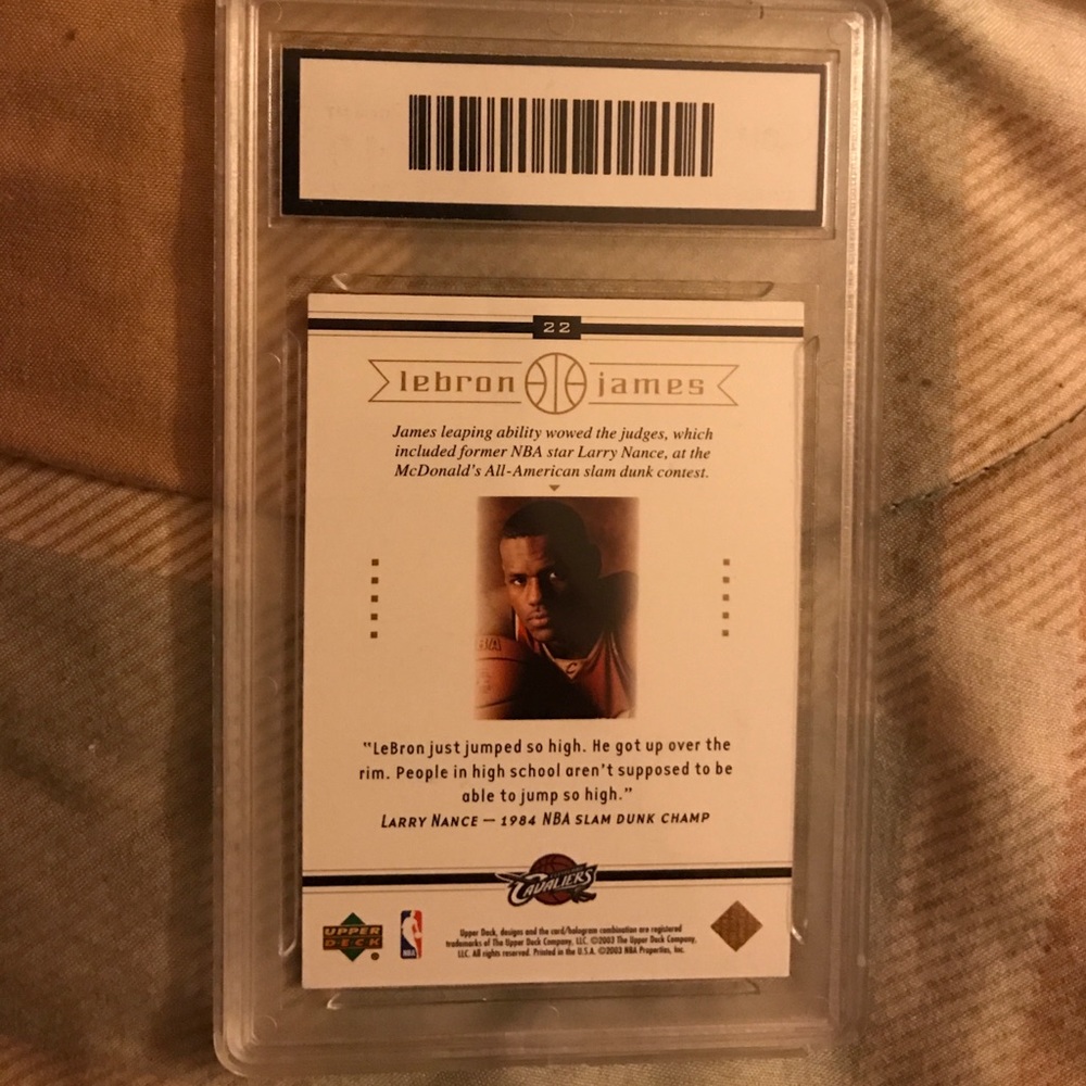 Lebron James Rookie Card - Picture 2 of 2