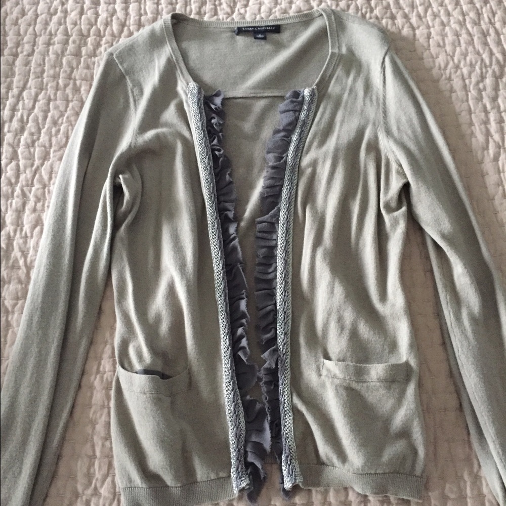 Banana Republic open front cardigan