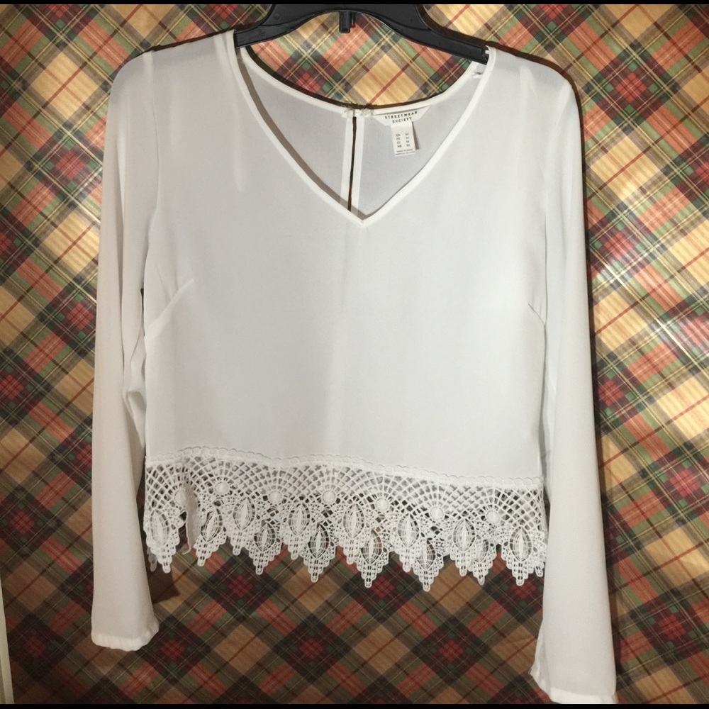 ✨ beautiful lace shirt