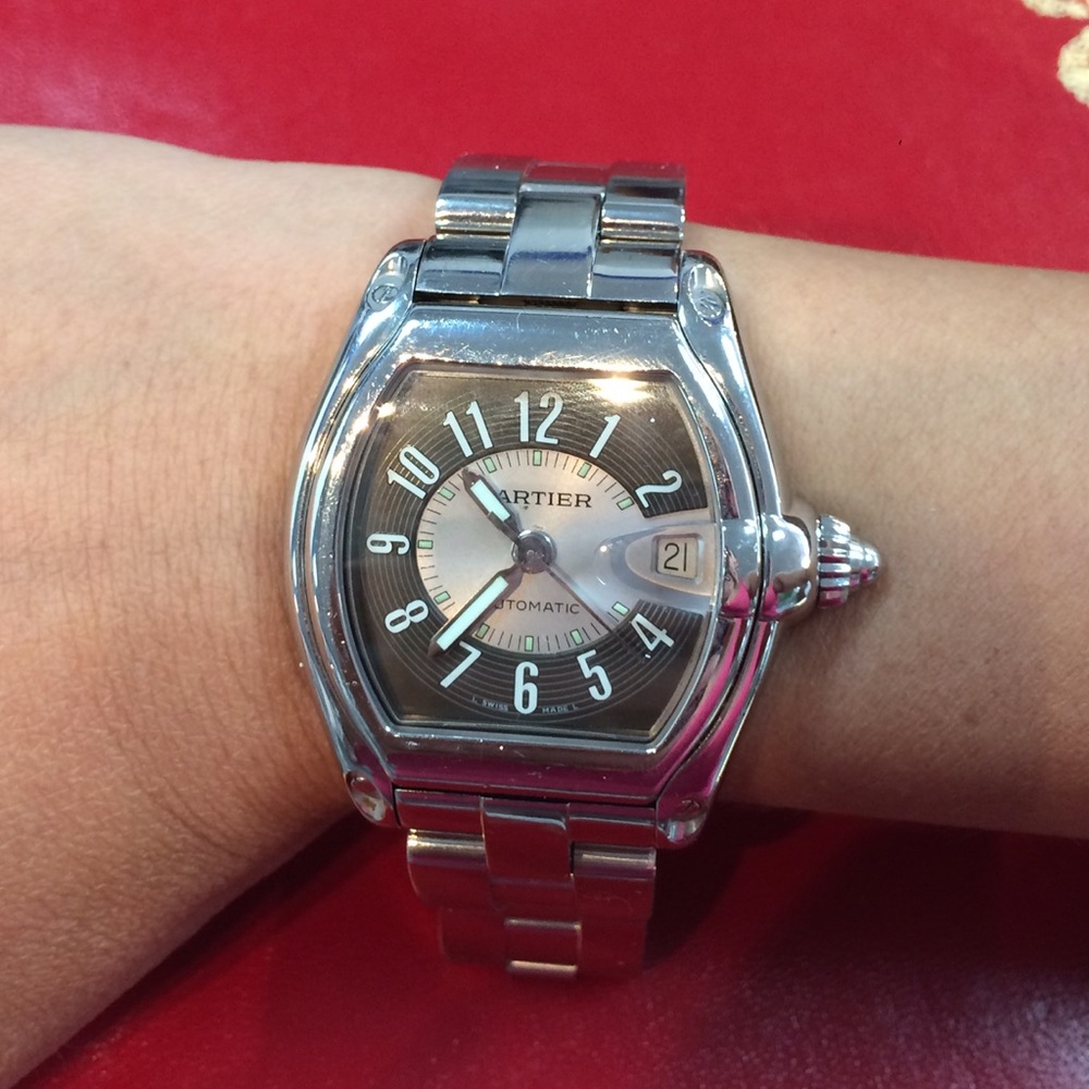 🛑SOLD🛑Cartier roadster oversized ladies automati - Picture 2 of 7