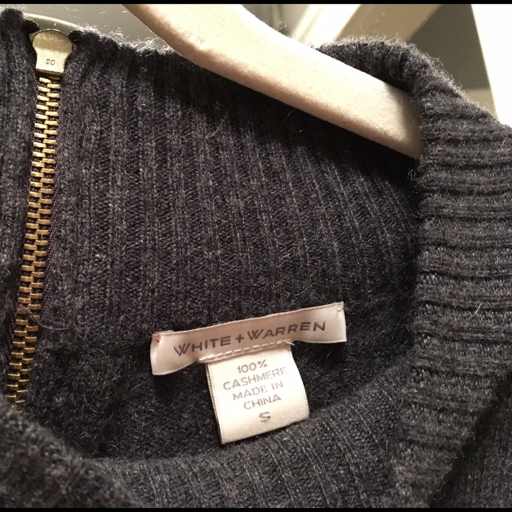 White + Warren 100% Cashmere Sweater Dress