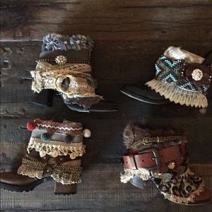 Boho boots! All sizes-various funky, chic styles!