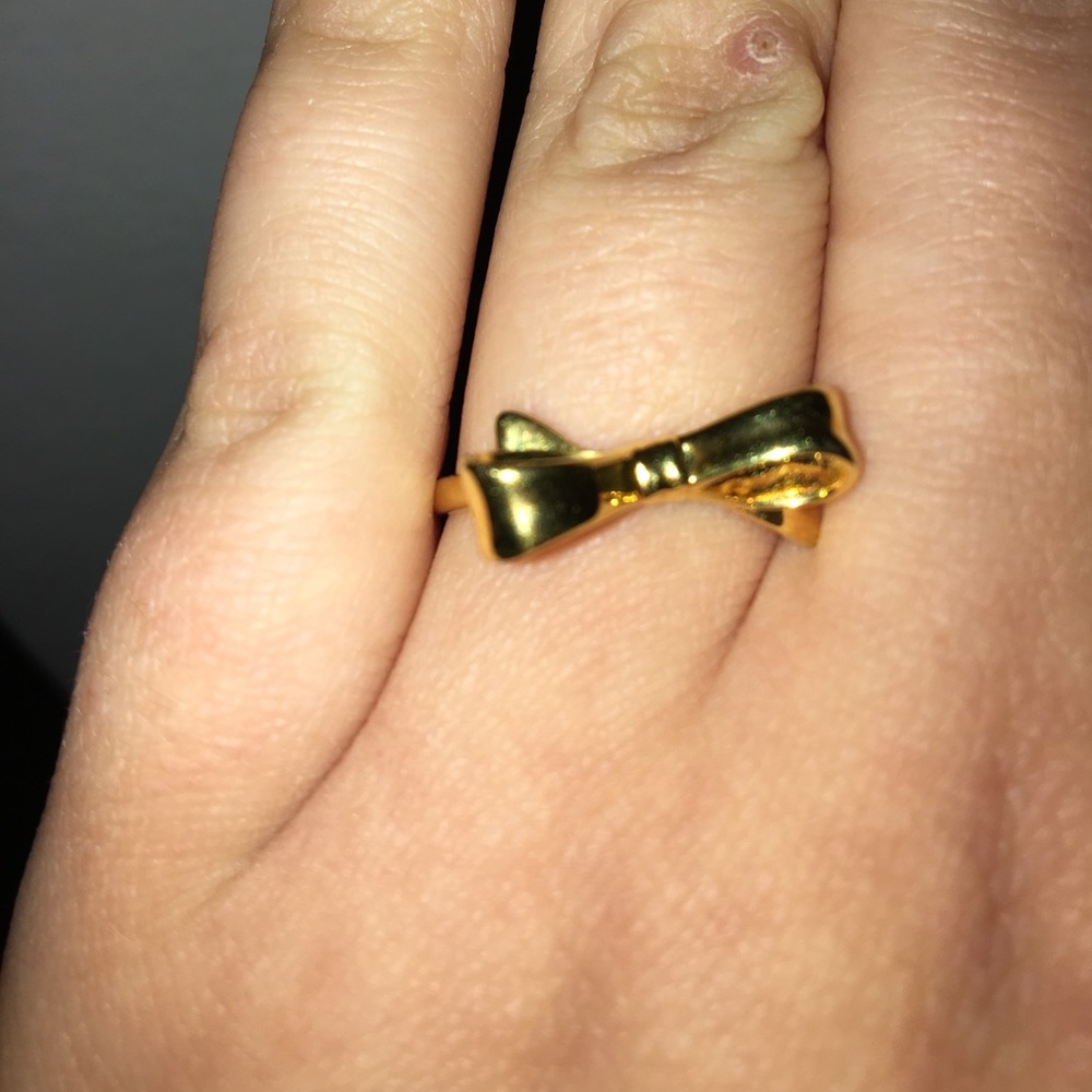 Kate Spade Gold Bow Ring