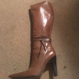 Brown knee high boots size 7.5