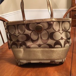 Authentic Coach Tote