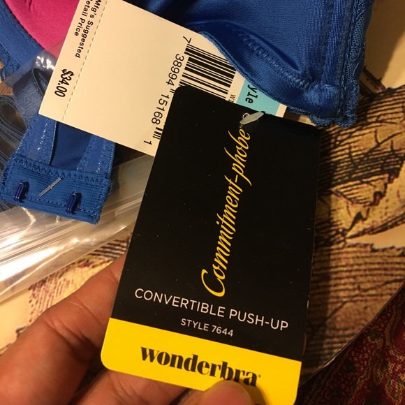 WONDERBRA CONVERTIBLE PUSH UP NWT$34 - Picture 6 of 7