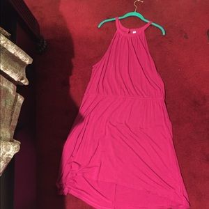 Pink summer dress
