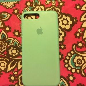 IPHONE 7 PLUS AQUA APPLE CASE
