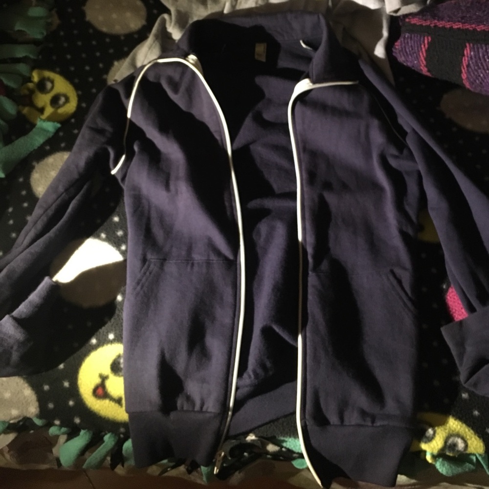 Navy Track Jacket