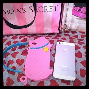 Silicone cute Pig Case Rubber for iPhone 5