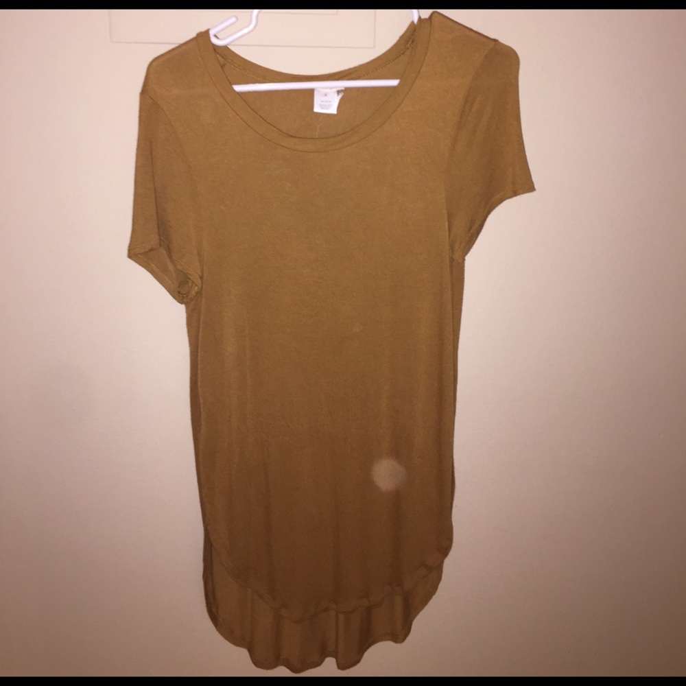 Dark Mustard Long tshirt