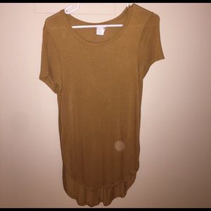 Dark Mustard Long tshirt