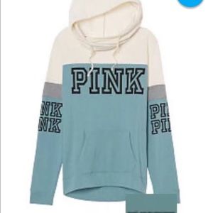 pink VS teal small crossover hoodie 💕✨