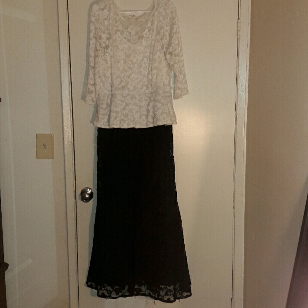 Chetta B peplum dress