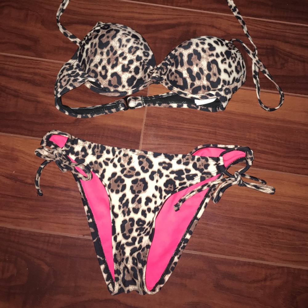 Cheetah print bikini