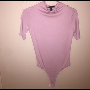 Pink Forever 21 Body Suit