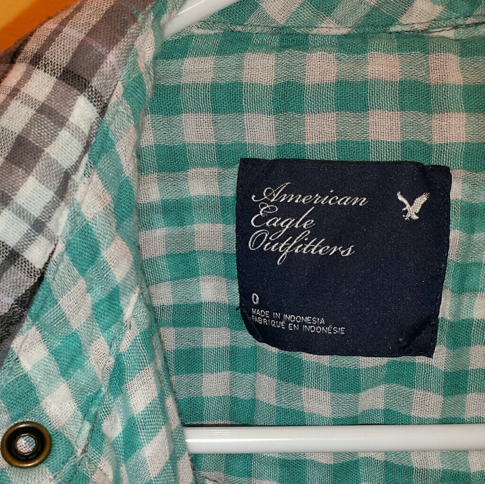 Plaid Button Up - Picture 2 of 3