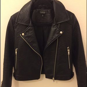 Topshop Moto Leather Jacket