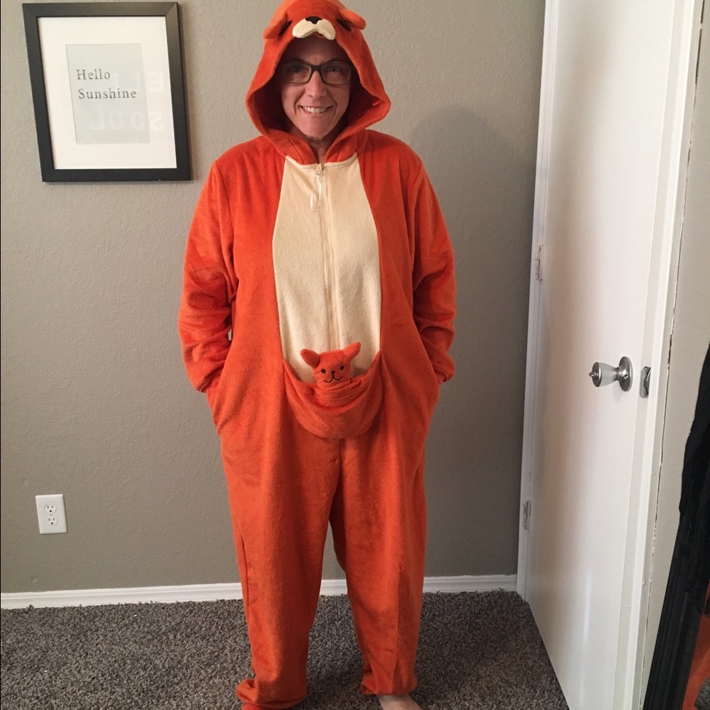 Kangaroo onesie