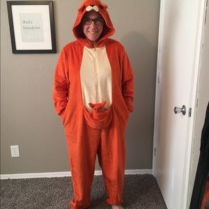 Kangaroo onesie