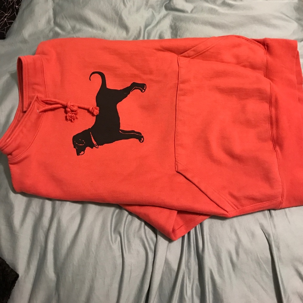Authentic "the black dog" hopeless sweatshirt, lg