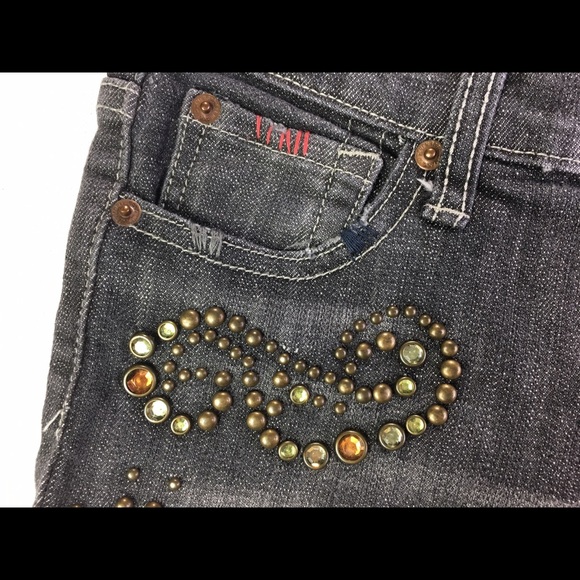 7 For All Mankind Dark Denim Wash Boot Cut Jeans Size 26 R - Picture 8 of 8