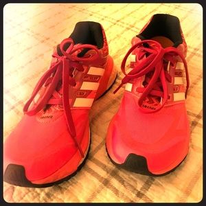 Adidas tech fit running shoes