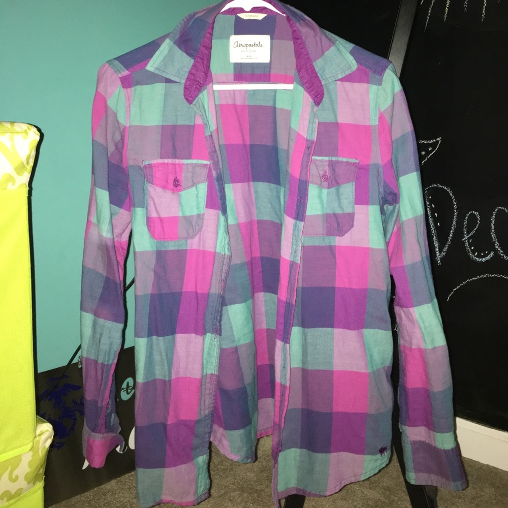 Aeropostale Boyfriend Flannel