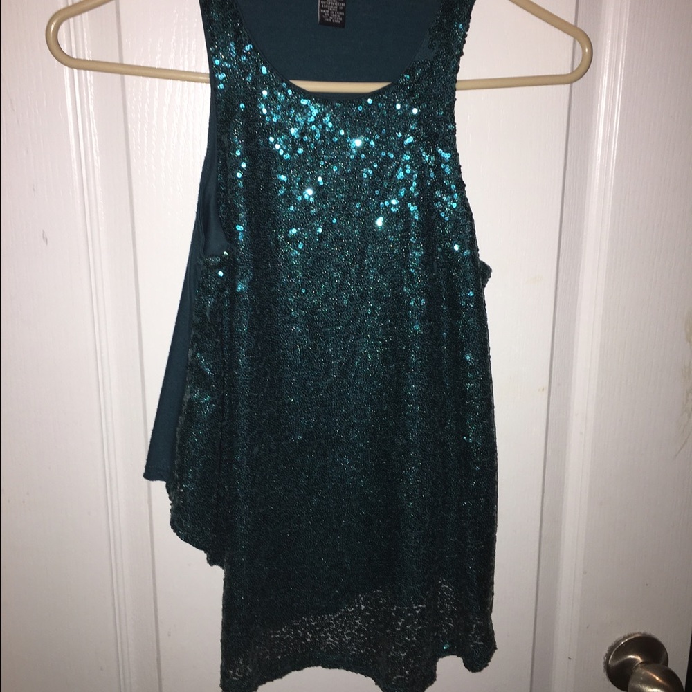 Teal shirt!