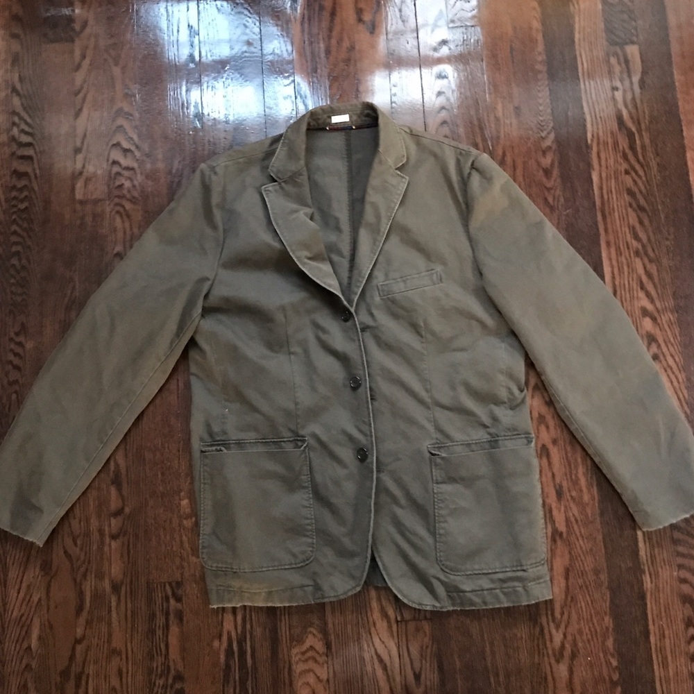 JCREW Men's Broken In Chino Jacket XL Tall
