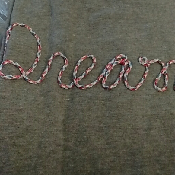 SHIRT DREAMER BRAIDED THREAD GRAPHIC TEE 1x 2x - Picture 3 of 6