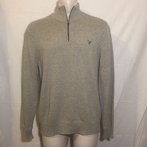 Quarter Zip Knitted Sweater