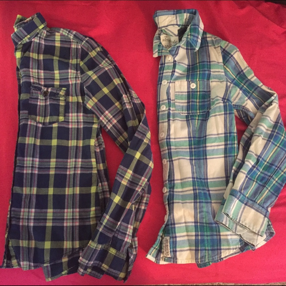 Hollister/Aero Flannels