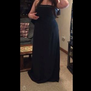 Black David's bridal prom dress