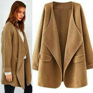 Cupshe Big Lapel Cardigan