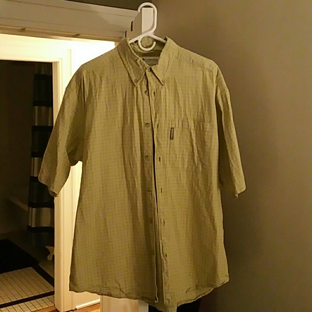 Columbia XL button down