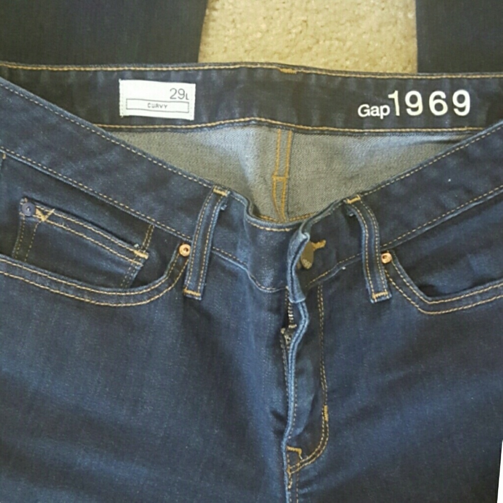 Gap Curvy Jeans, Dark Wash